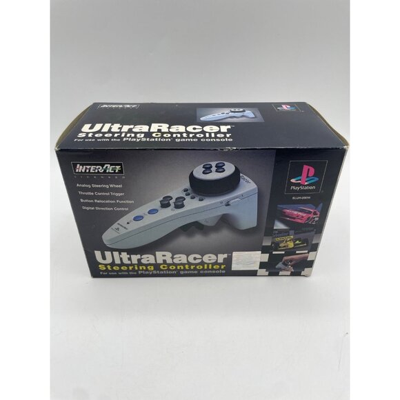 Ultra Racer Steering Controller Sony Playstation 1 PS1 New Open box - Picture 1 of 9